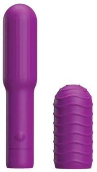 Doc Johnson Pocket Rocket - Elite - With Removable Sleeve - Purple
