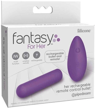 Pipedream Fantasy for Her her rechargeable remote controlled bullet