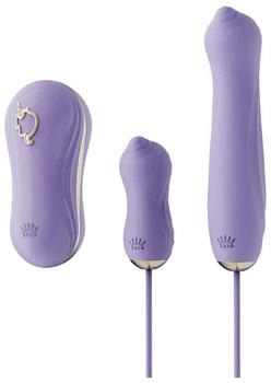Zalo Unicorn Vibratrion & Thrusting Set Violet