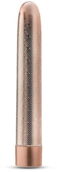 Blush The Collection Lattice 7 Inch Rechargeable Vibe Rose Gold