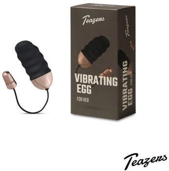 Teazers Ribbed Vibrating Egg with Remote Control