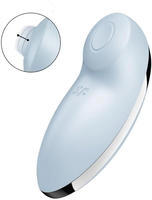 Satisfyer Tap & Climax 2 - 2in1 Klitoris- & Vibrationsstimulator (blau)