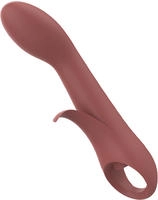 Dream Toys NUDE Sierra G-spot Duo Vibrator mit Klitoris-Stimulator 20 cm, Grundpreis: