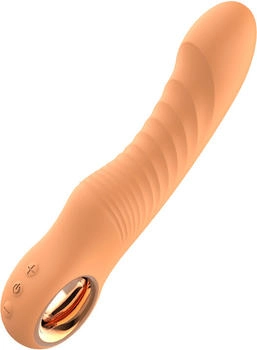 Dreamtoys Glam Flexible Ribbed Vibe orange Dreamtoys Glam Flexible Ribbed Vibe orange