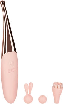 E.I.S. Design-Auflegevibrator bronze | pfirsich