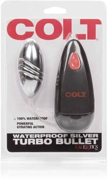 CalExotics Waterproof Silver Turbo Bullet