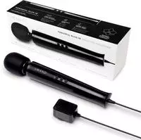 Le Wand - Powerful Plug-In Vibrating Massager Schwarz
