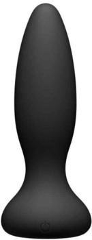 Doc Johnson A-Play Vibe - Adventurous - Rechargeable Anal Plug - Black