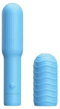 Doc Johnson Pocket Rocket - Elite - With Removable Sleeve - Blue