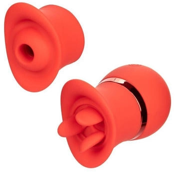 CalExotics French Kiss Suck & Play Set Red