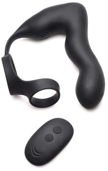 XR Brands Swell Inflatable and Vibrating Prostate Plug + Cock and Ball Ring