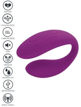 Xocoon Couple Vibrator purple