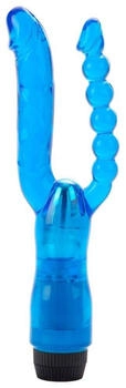 CalExotics Dual Penetrator Vibrator Blue