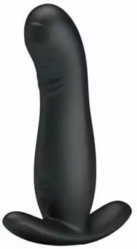 Pretty Love Anal Plug mit Prostatamassage und Vibration schwarz