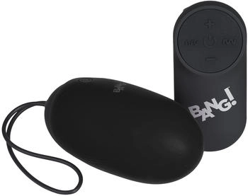 Bang! XL Silicone Vibrating Egg - Black