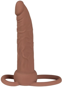CalExotics Performance Maxx - Rechargeable Dual Penetrator - Caramel