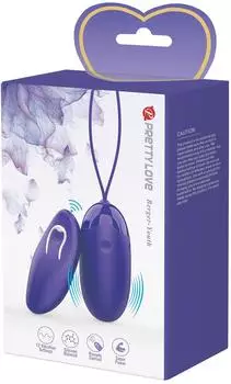 Pretty Love Berger Youth Violating Egg Remote Control Violet