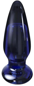 ToyJoy The Shining Glass Buttplug Blue