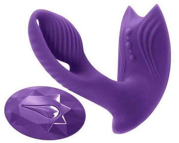 NS Novelties Inya Bump N Grind Duo Vibrator Purple