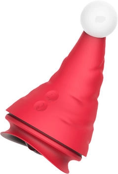 Rimba Naughty Hat rot | weiß