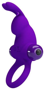 Pretty Love Vibro Cockring Rabbit purple