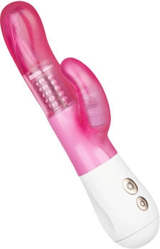 E.I.S. Rabbit-Perlenvibrator 22 cm weiß | pink E.I.S. Rabbit-Perlenvibrator 22 cm weiß | pink