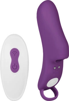 E.I.S. Süßer Fingervibrator mit Fernbedienung 12 cm violett | weiß E.I.S. Süßer Fingervibrator mit Fernbedienung 12 cm violett | weiß