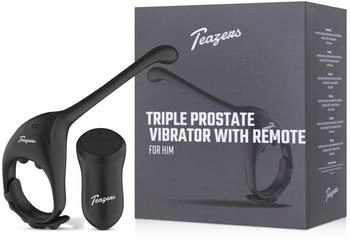 Teazers Triple Prostate Vibrator with Remote