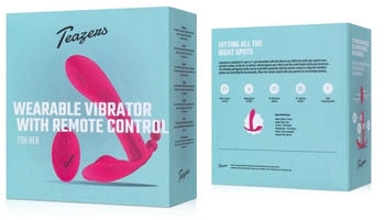 Teazers Wearable Vibrator with Remote