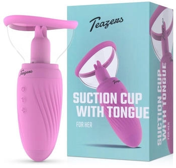 Teazers Suction Cup with Clitoris Vibrator