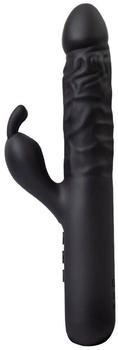 Rimba Sensual Nights SN06 Realistic Rabbit Vibrator Black