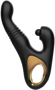 Rimba Toys - Sensual Nights SN08 - Multifunction Vibrator - Black