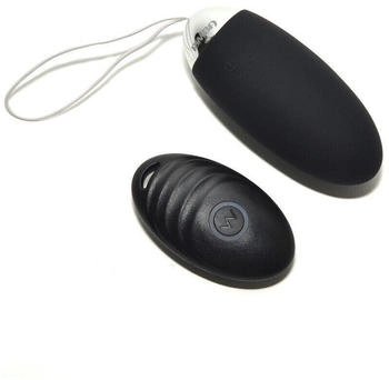 Rimba Venice Egg Vibrator with Remote Control black