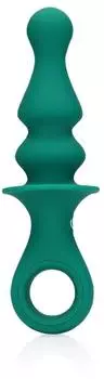 Shots Toys Peacock Feather elegant green