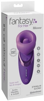 Pipedream Fantasy for Her Pleasure Sucker Purple