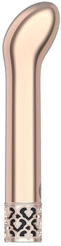 Shots Toys Royal Gems Jewel Rechargeable G-Spot Bullet Rose Gold