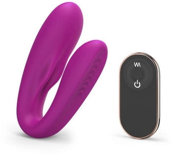 Love To Love Paarvibrator mit 9 Vibrationsmodi und Fernbedienung Rosa