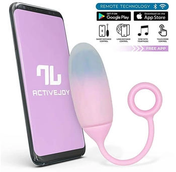 Intoyou Vibrating Egg With Remote Control App Purple