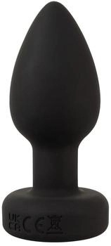 ANOS vibrierender Analplug Ø max. 3,5 cm Schwarz