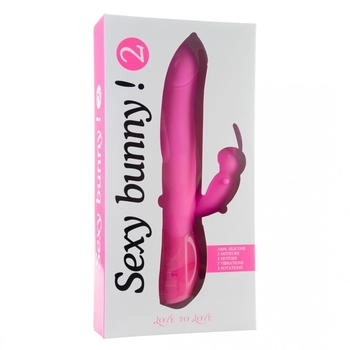 Love To Love Vibrator mit Klitorisstimulation 26 cm Pink