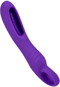 E.I.S. G-Punkt-Vibrator mit Klopf-Funktion 18,5 cm lila