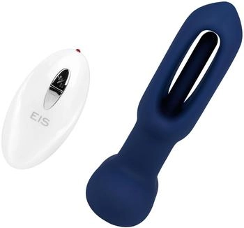 E.I.S. Analvibrator mit Lustreizer 13,8 cm dunkelblau