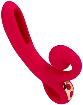 E.I.S. Silikon-Rabbit mit Reizfühler 18 cm rot