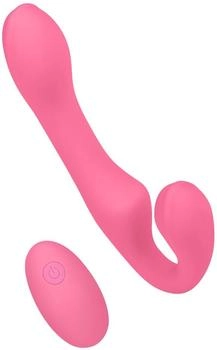 E.I.S. Silikon-Rabbitvibrator mit Funkfernbedienung 20 cm neon-pink