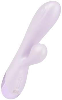 E.I.S. Silikon-Rabbitvibrator mit Zunge 19,5 cm flieder