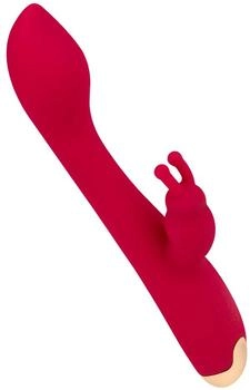 E.I.S. Naturnaher Rabbitvibrator aus Silikon 21,5 cm pink
