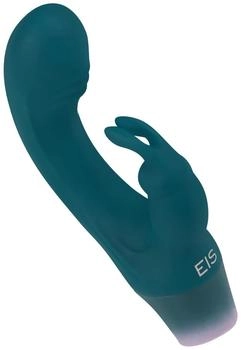 E.I.S. Rabbitvibrator mit Herzförmiger Basis 15 cm blau