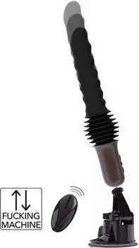 Hidden Desire Anal Power Sto&szlig;vibrator 37 cm &oslash; 5 cm Schwarz