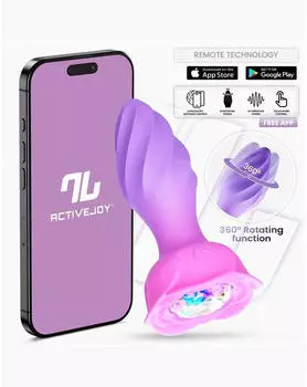 Intoyou Anal Plug mit App Steuerung Lila Ø 3,5 cm