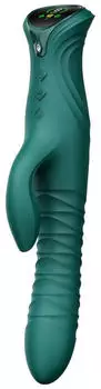 Zalo Mose 2 Rabbit-Vibrator mit Sto&szlig;funktion Gr&uuml;n